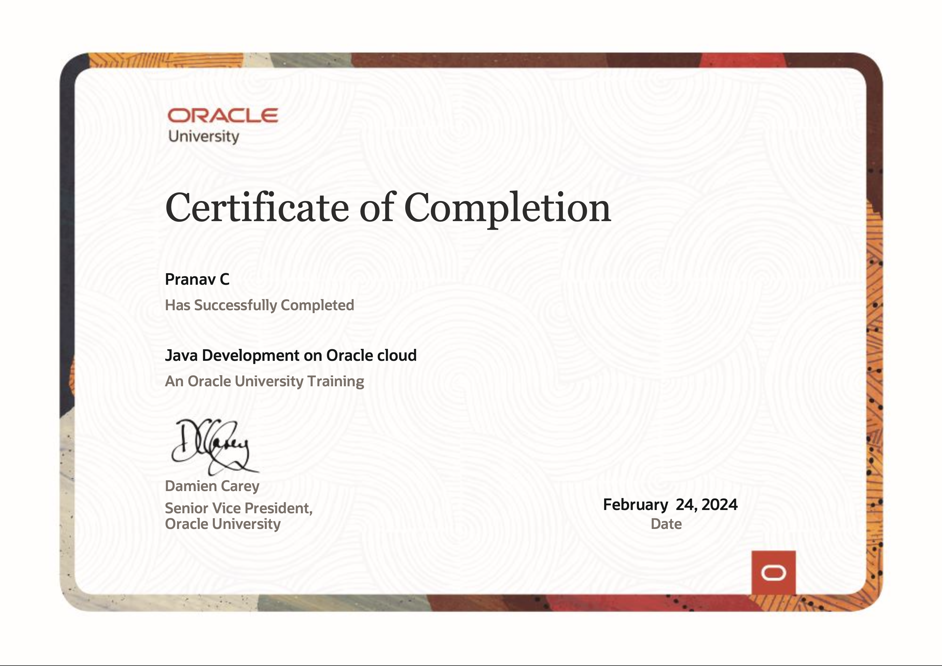 Java Development on Oracle Cloud